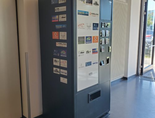 Kalt-Getränkeautomat durch Sponsoren