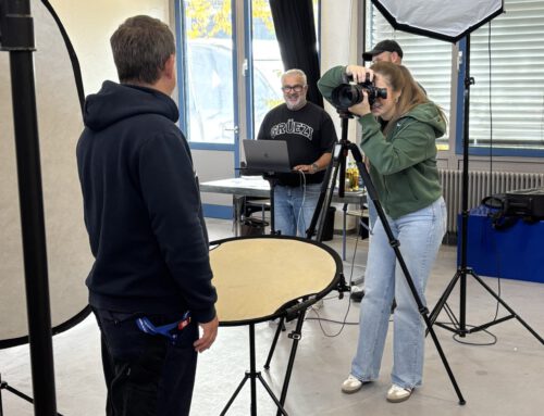 Fotoaktion mit Ralf Graner