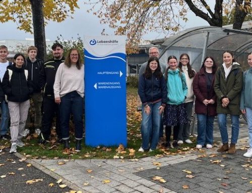 Schramberger Realschüler zu Besuch